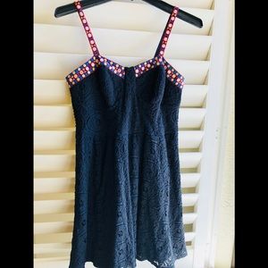 Xhilaration Black Lace Dress